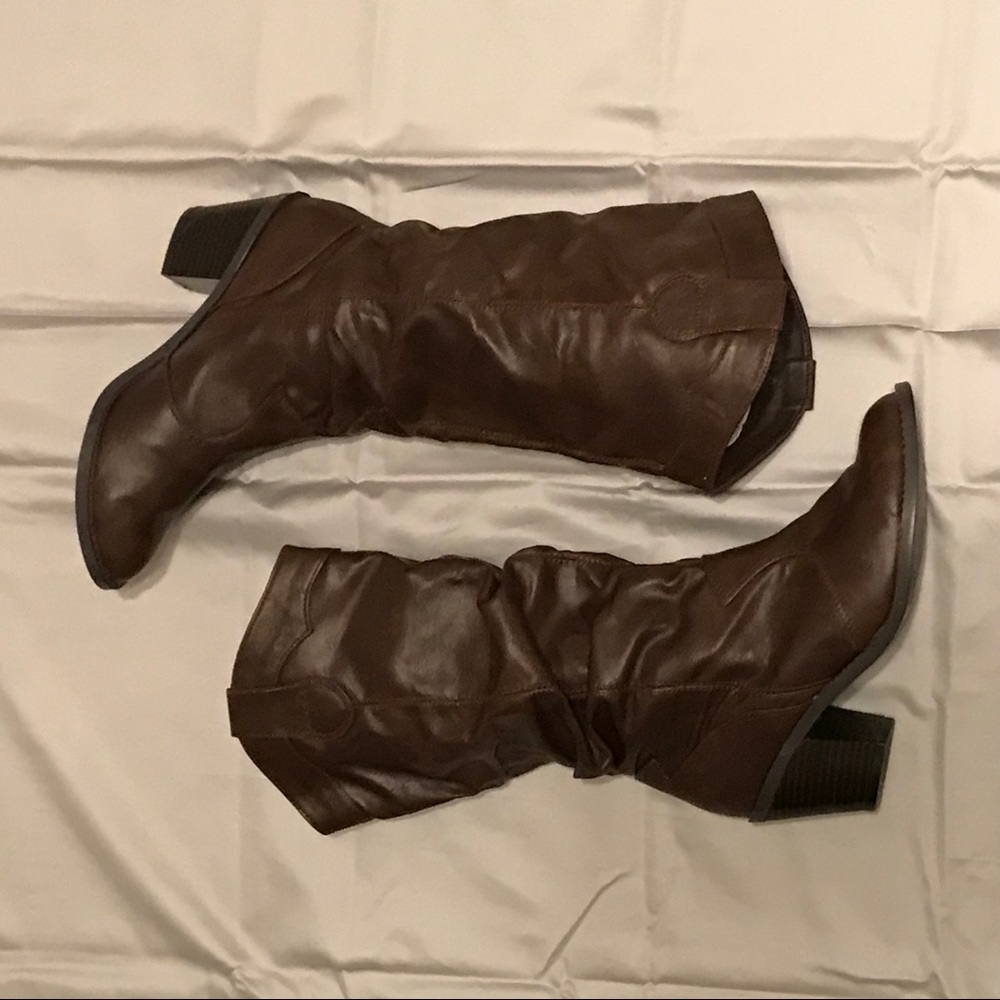 Brown boots